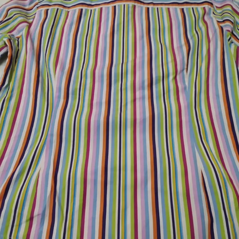 Burberry London Women Shirt Button Striped Cotton Long Sleeve
