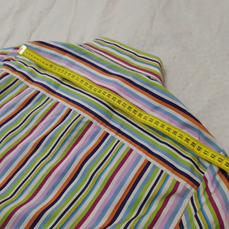 Burberry London Women Shirt Button Striped Cotton Long Sleeve