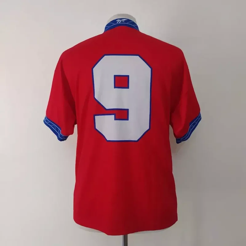 Zamorano Chile 1996-1998 Football Shirt Soccer Jersey Reebok Men Vintage