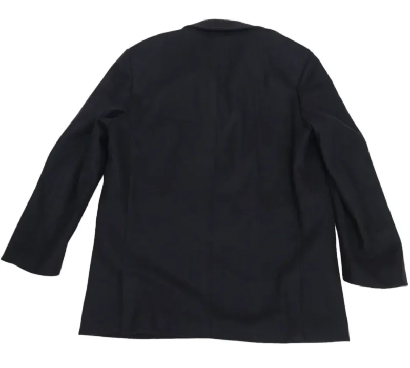 Burberry PeaCoat Jacket Coat Wool Vintage Mens Blue Size 50-L